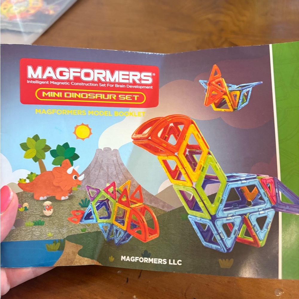 MAGFORMERS Mini Dinosaur Set - Multicolor